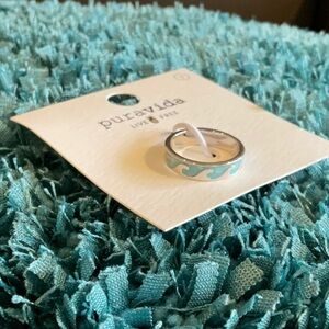 Puravida 🐚 reversible MOP wave ring
